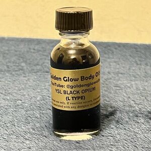 Inspired by YSL Black Opium (Women), Designer Oil 1 oz. Glass Bottle